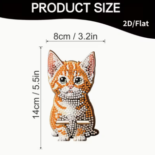 Preview: Diamond Painting Handyhalter Katze